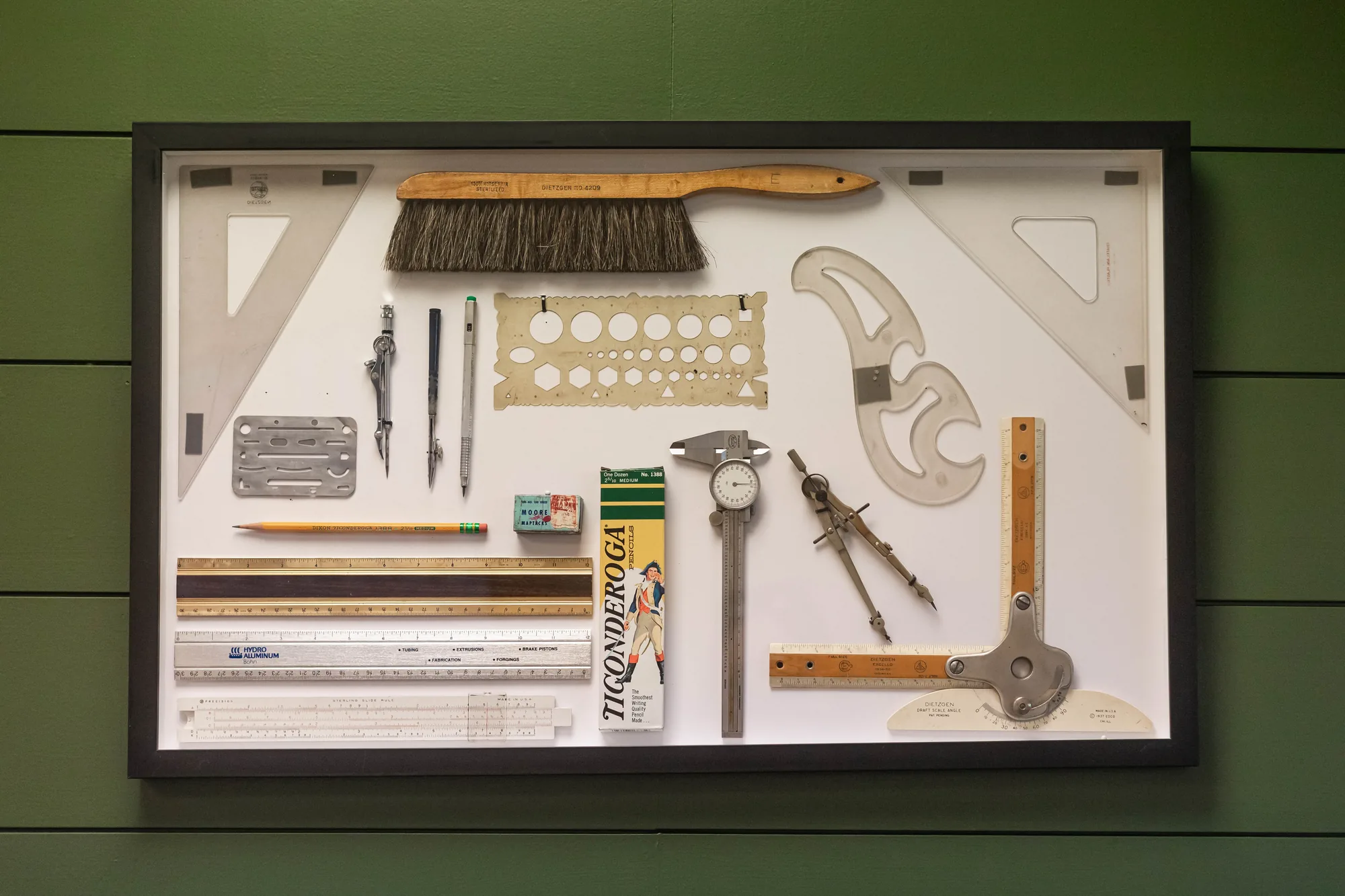 Heirloom drafting tools from a True North grandpa